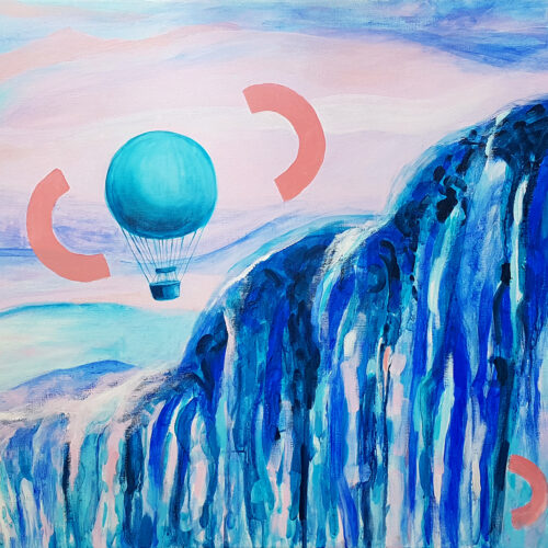 Lot balonem | 100 x 80